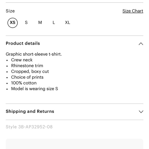 🌸 Ardene 🌸 cropped boxy tee - Picture 3 of 10